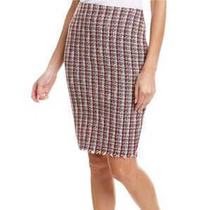 Bailey 44 Boucle Tweed Pencil Skirt Size M